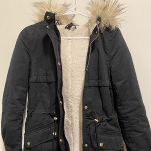 H&M Winter Jacket with Sherpa inside